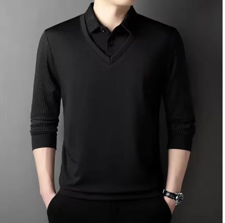 Atlas Refined Polo Sweater